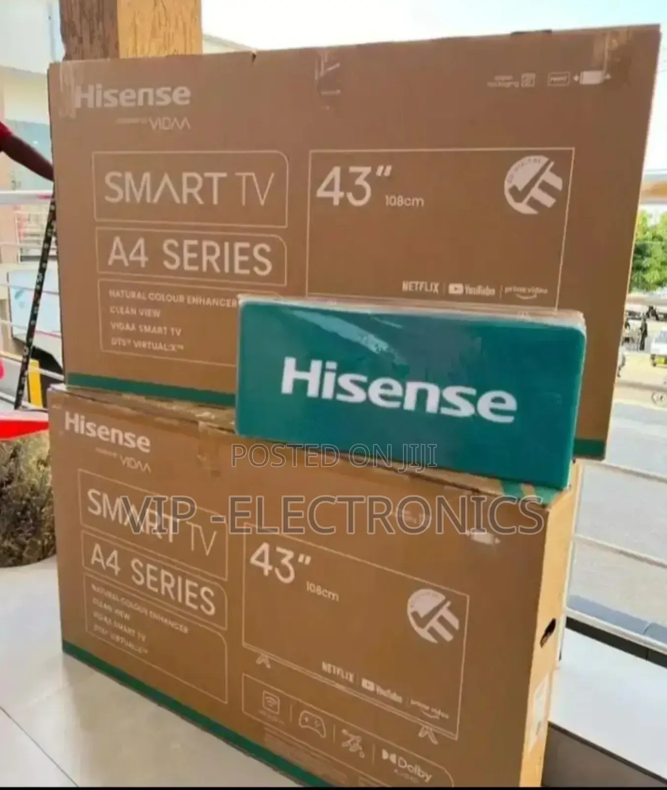 Hisense Tv 43"Inch Tv Smart A4series Tv