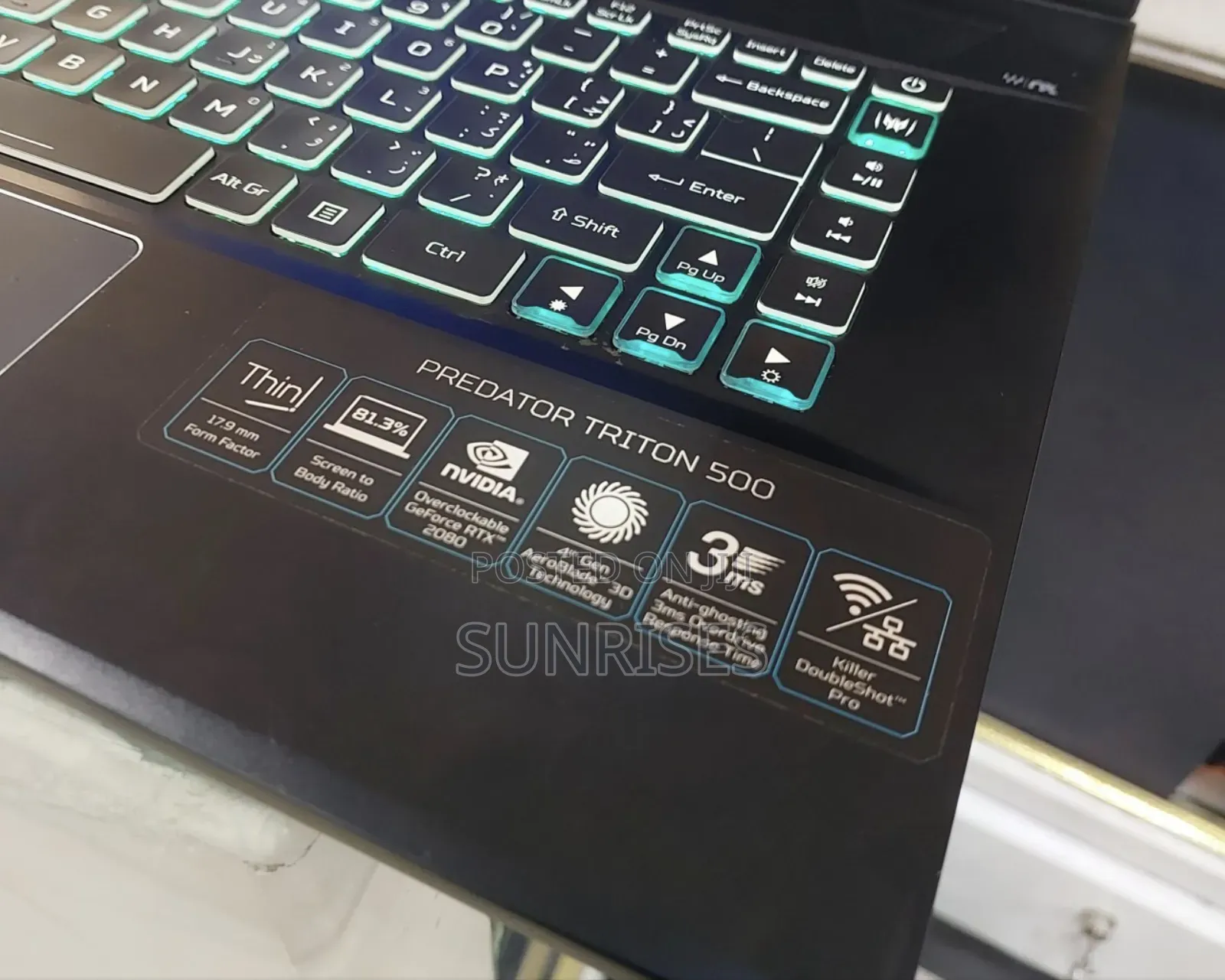 New Laptop Acer Predator Helios 300 8GB Intel Core I7 SSD 16 GB