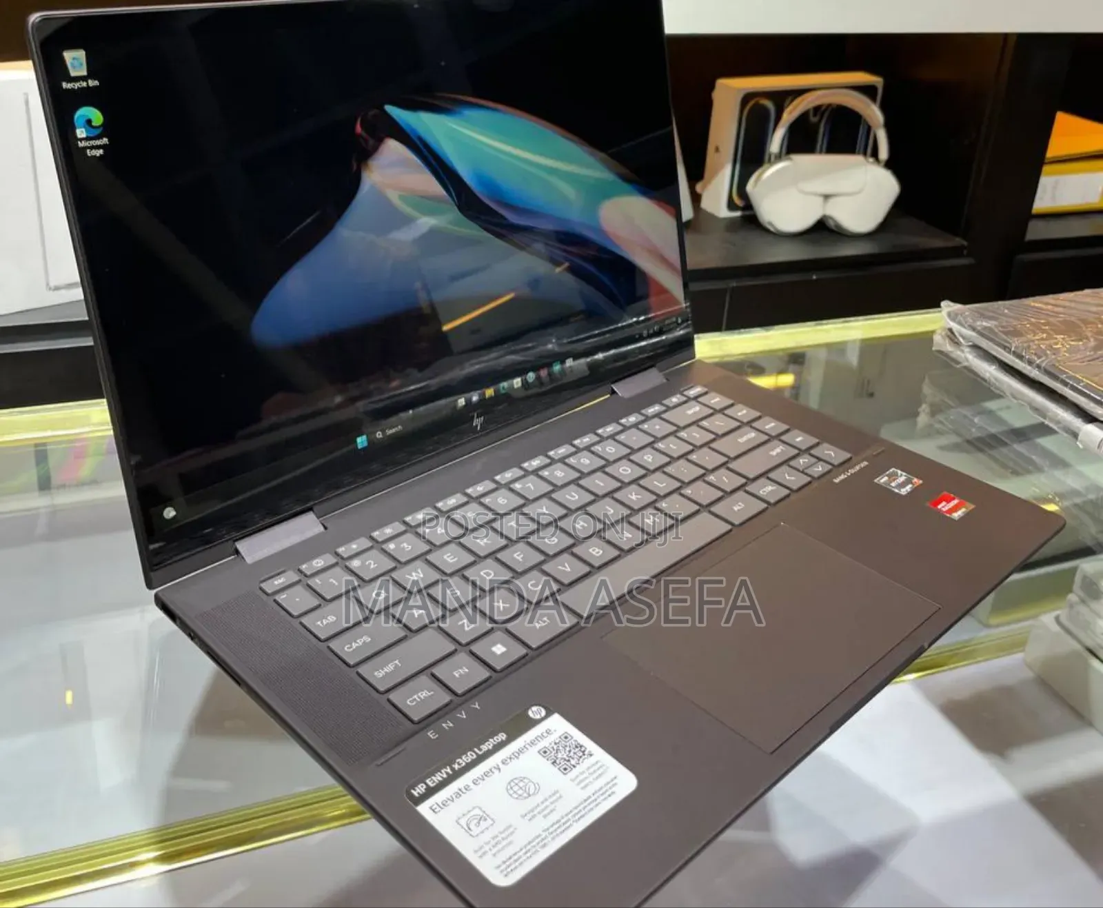 New Laptop HP Envy X360 16GB AMD Ryzen 7 SSD 512GB