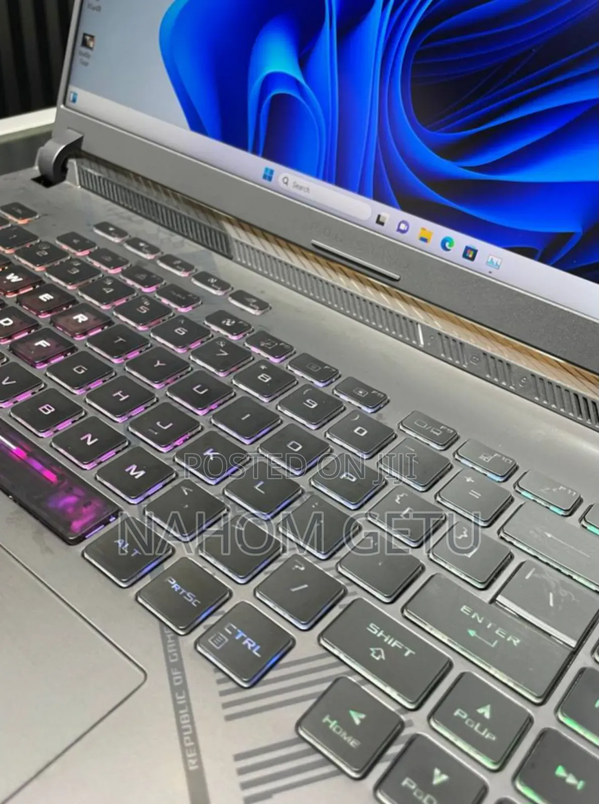 New Laptop Asus ROG Strix G15 16GB Intel Core I7 SSD 1T