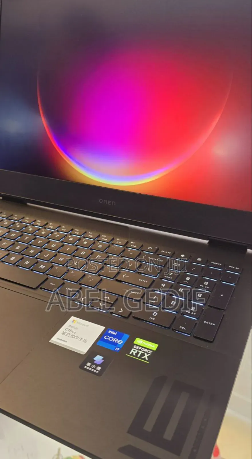 New Laptop HP Omen 16 16GB Intel Core I7 SSD 1T