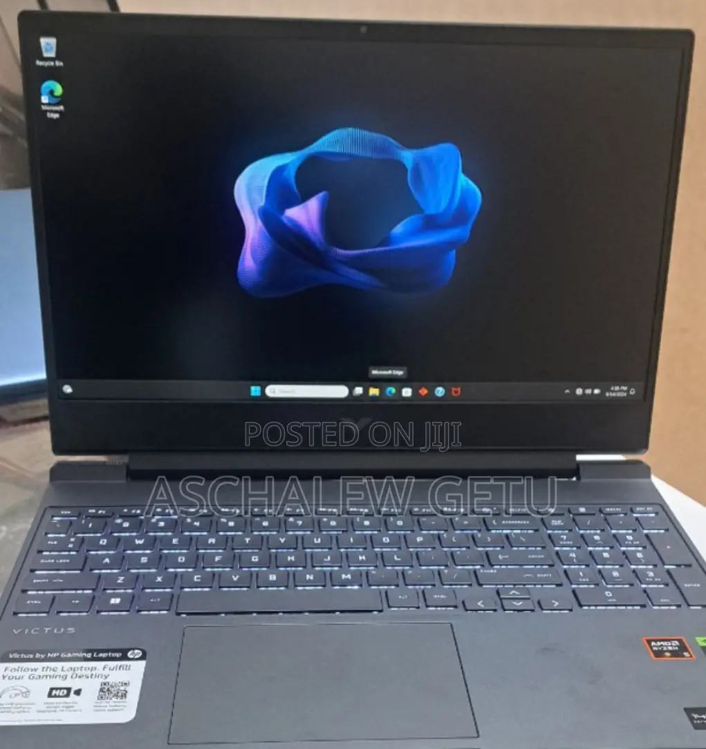 New Laptop HP Victus 15 8GB AMD Ryzen 5 SSD 512GB