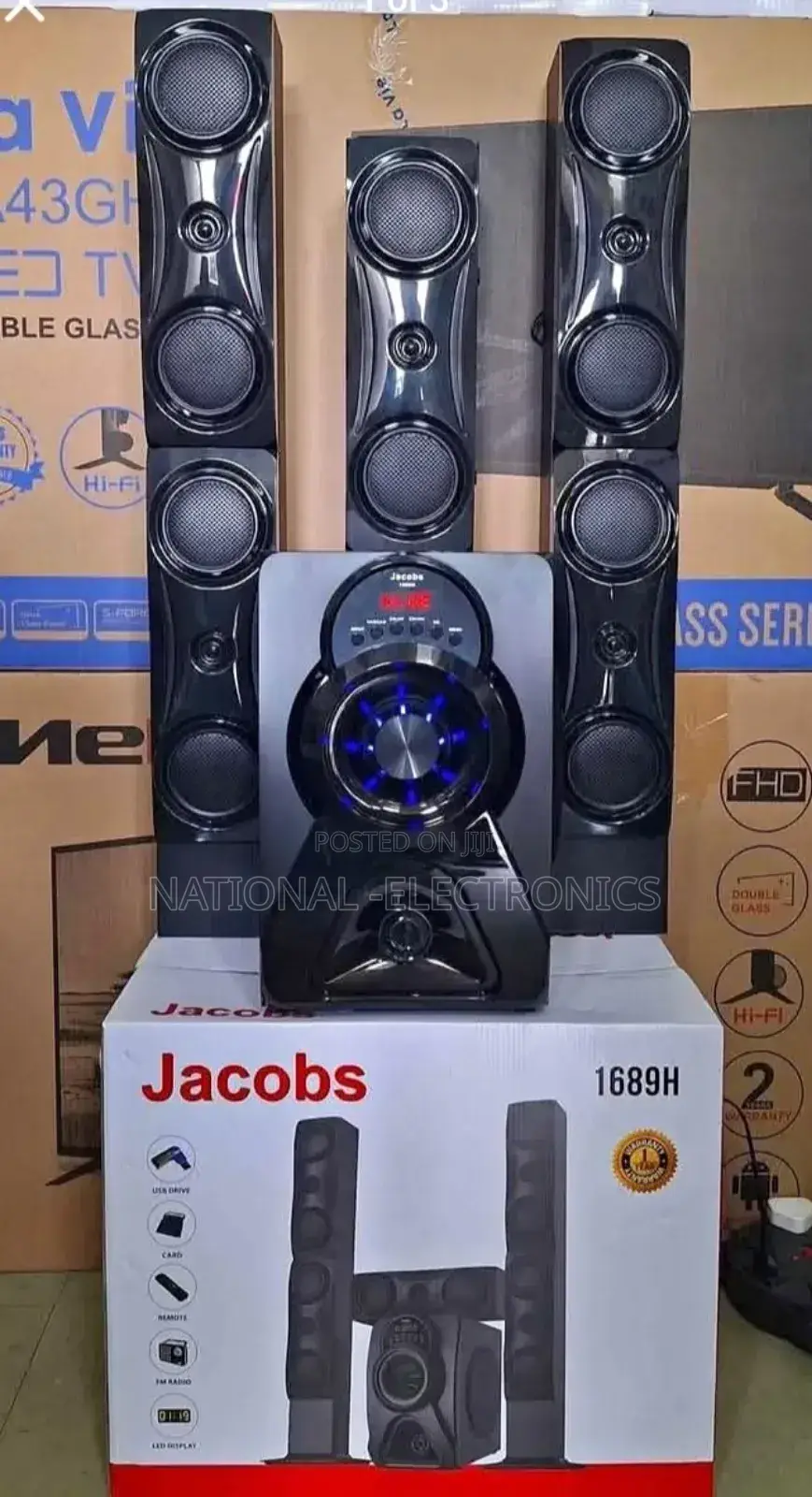 Jacops Multimedia 3.1ch Speakers Jipas