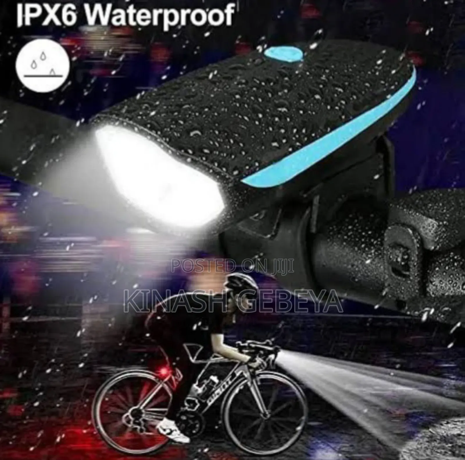 Multifunctional Rechargeable Bicycle Light And Horn