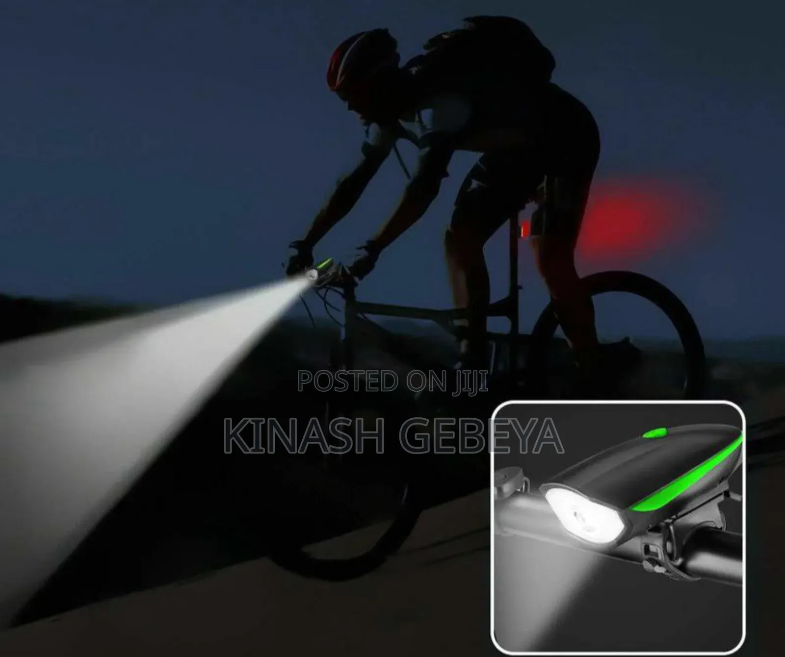 Multifunctional Rechargeable Bicycle Light And Horn