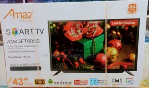 Amaz 43"Inch Tv Smart Android Tv