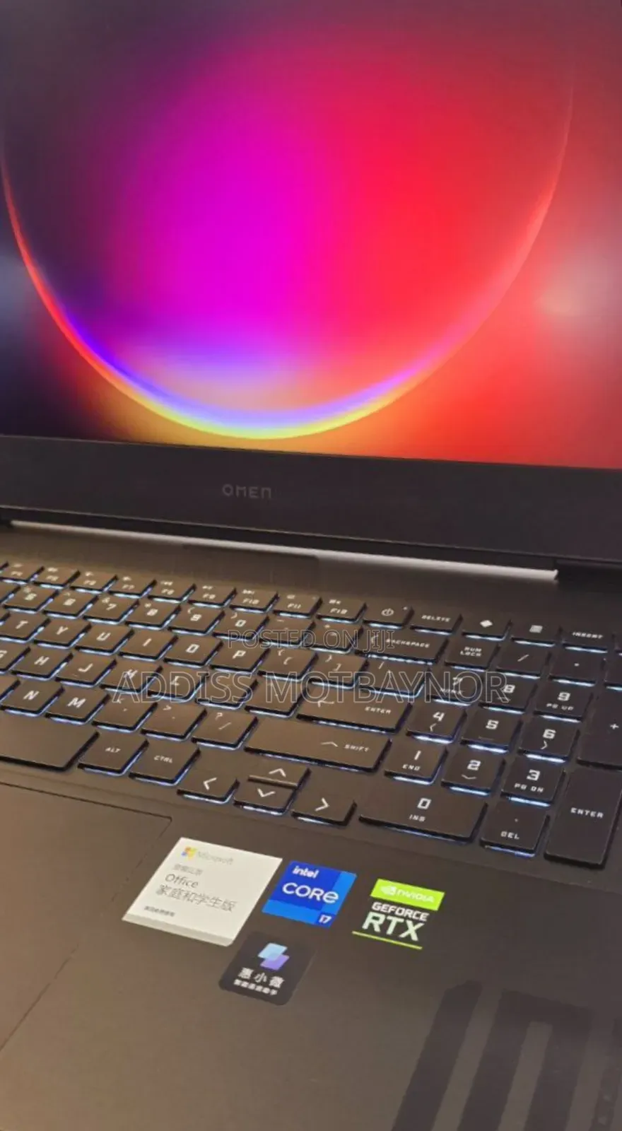 New Laptop HP Omen 15 16GB Intel Core I7 SSD 512GB