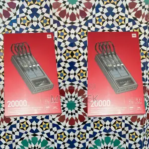 Durable Design for Everyday Use: Mi 20000mah + Cable