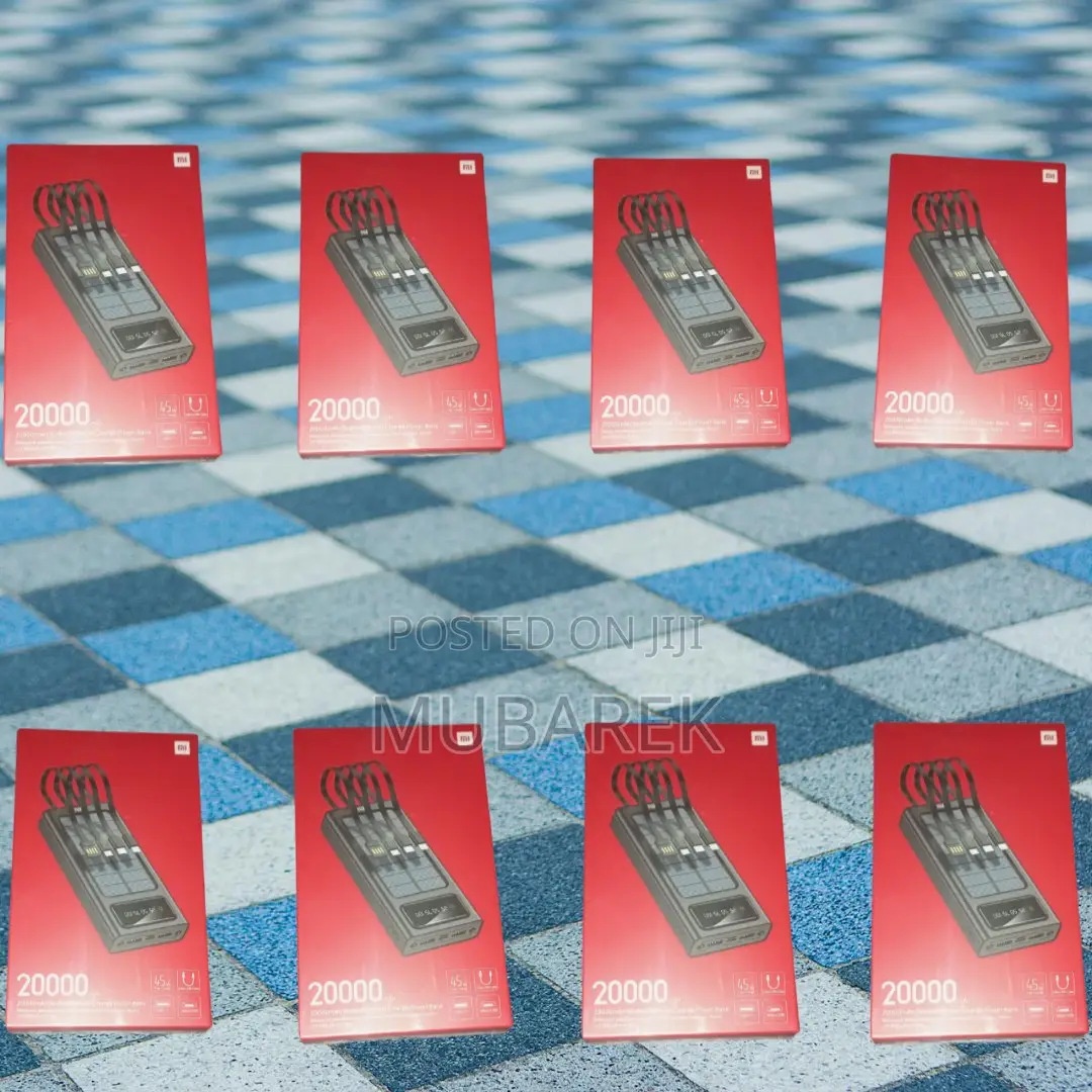 Long-Lasting and Reliable: Mi 20000mah Power Bank Cable