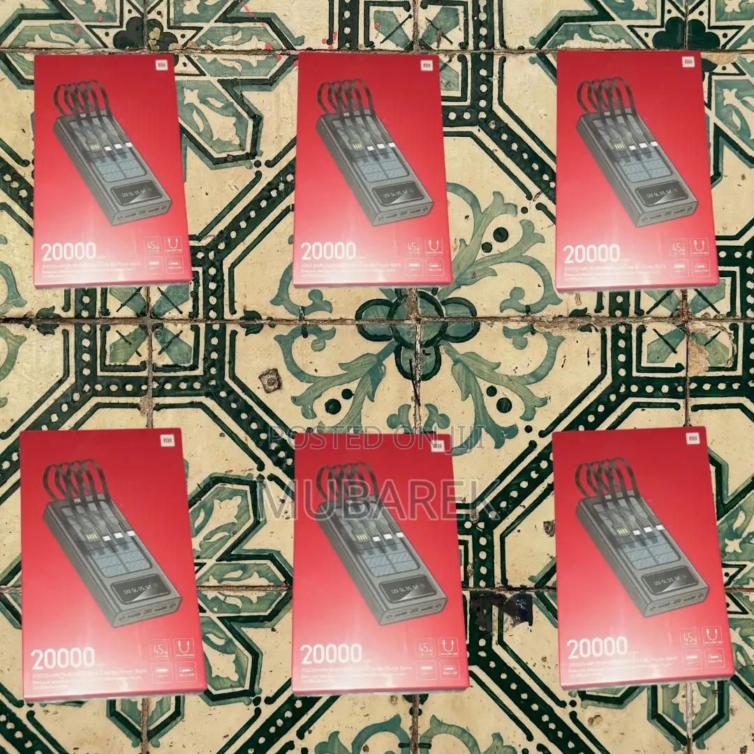 Safe and Smart Charging: Mi 20000mah (Confirm Features)