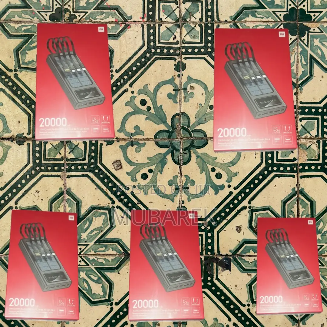 Safe and Smart Charging: Mi 20000mah (Confirm Features)