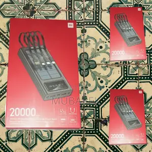 Multiple Safety Protections: Mi 20000mah + Included Cable