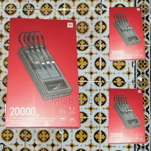 20000mah Mi Power Bank - Comes With a Usb Cord