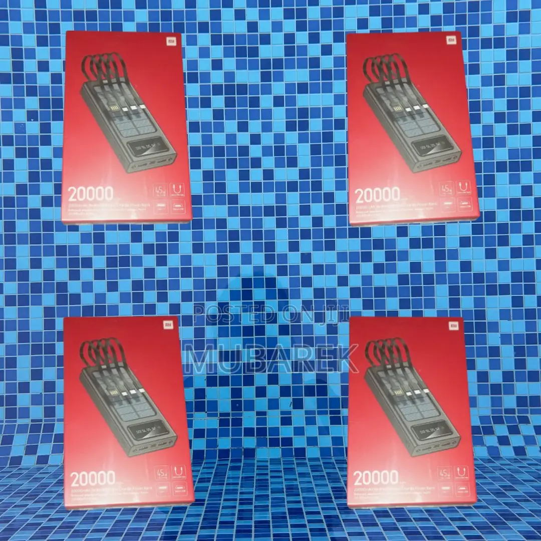 Powering Your Digital World, Seamlessly: Mi 20000mah Cable