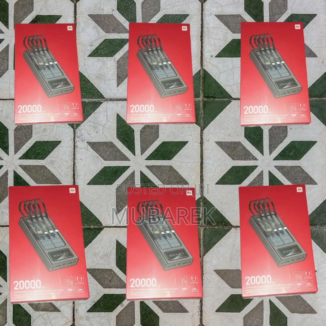 20000mah Mi Battery Cable
Titles Highlighting Efficiency