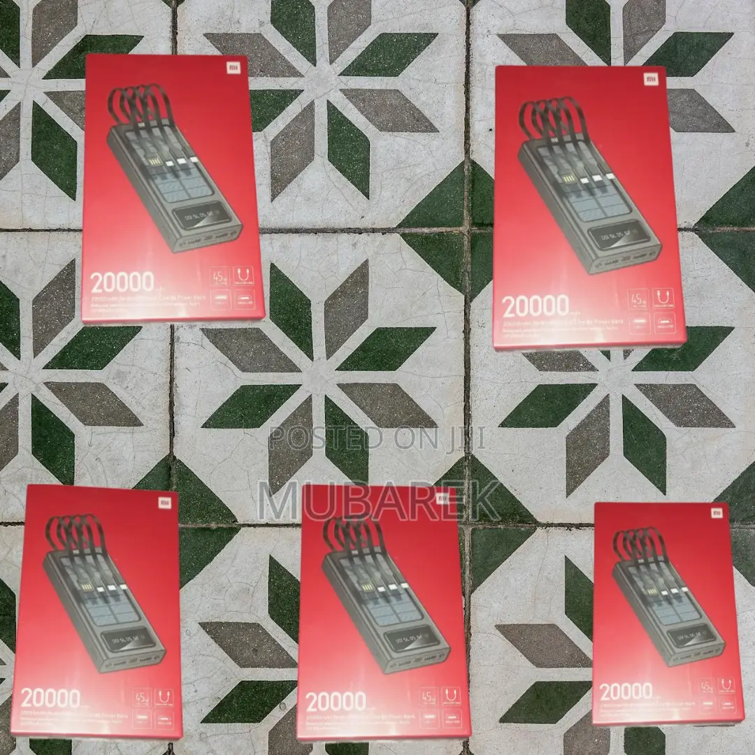 20000mah Mi Battery Cable
Titles Highlighting Efficiency