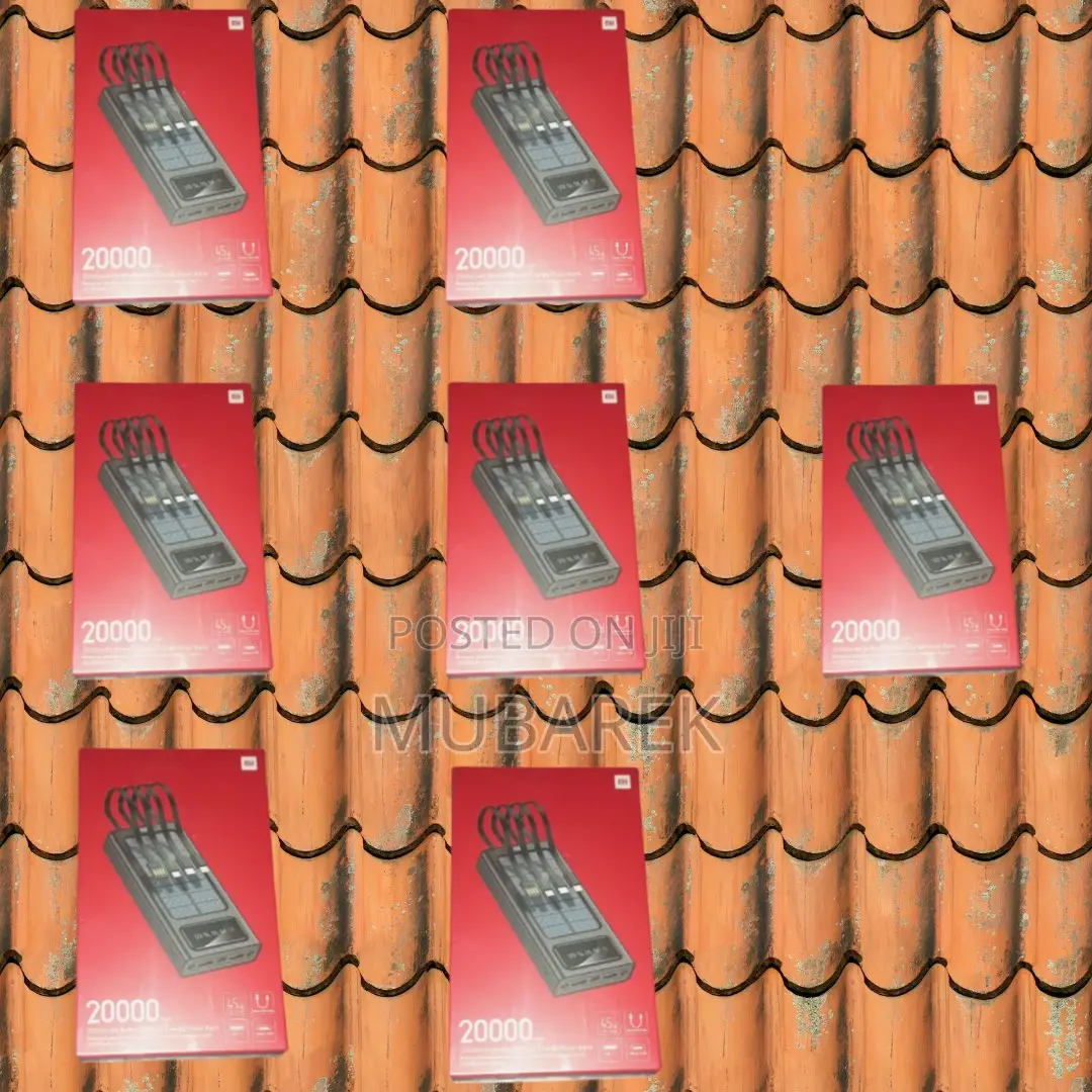 Compact and Powerful: 20000mah Mi Power Bank With Usb Cable