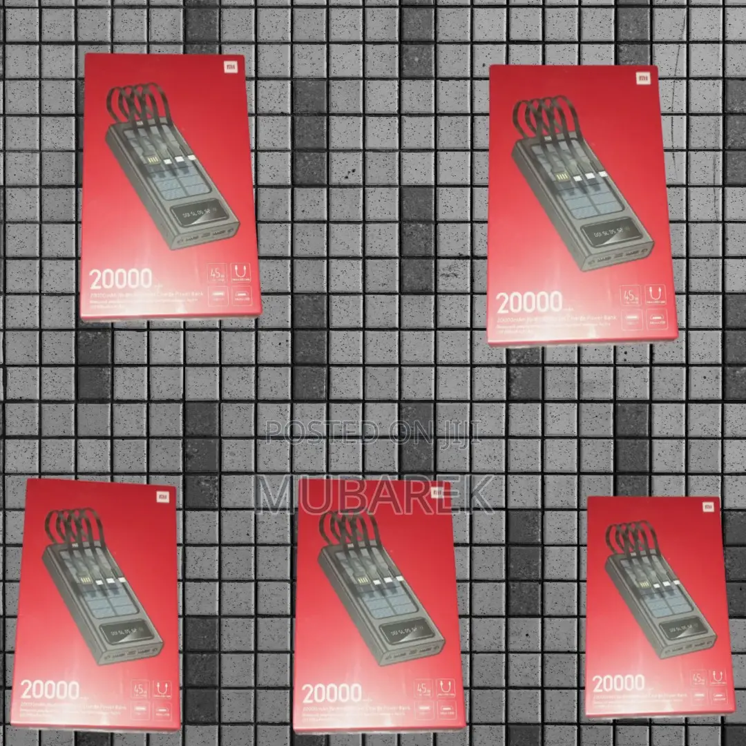 Your Mobile Energy Source! Mi 20000mah + Cable 