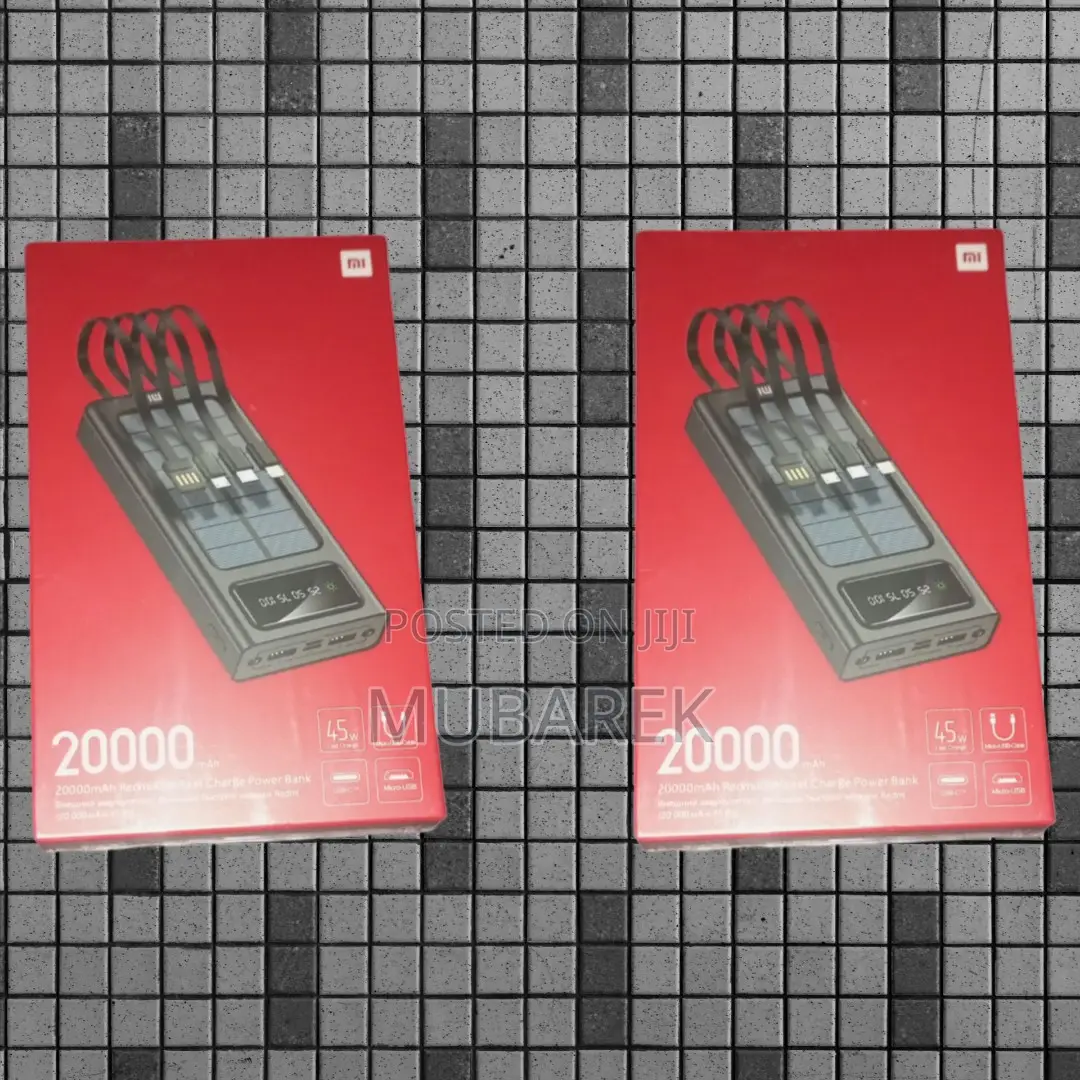 20000mah Mi Charger Includes Cable