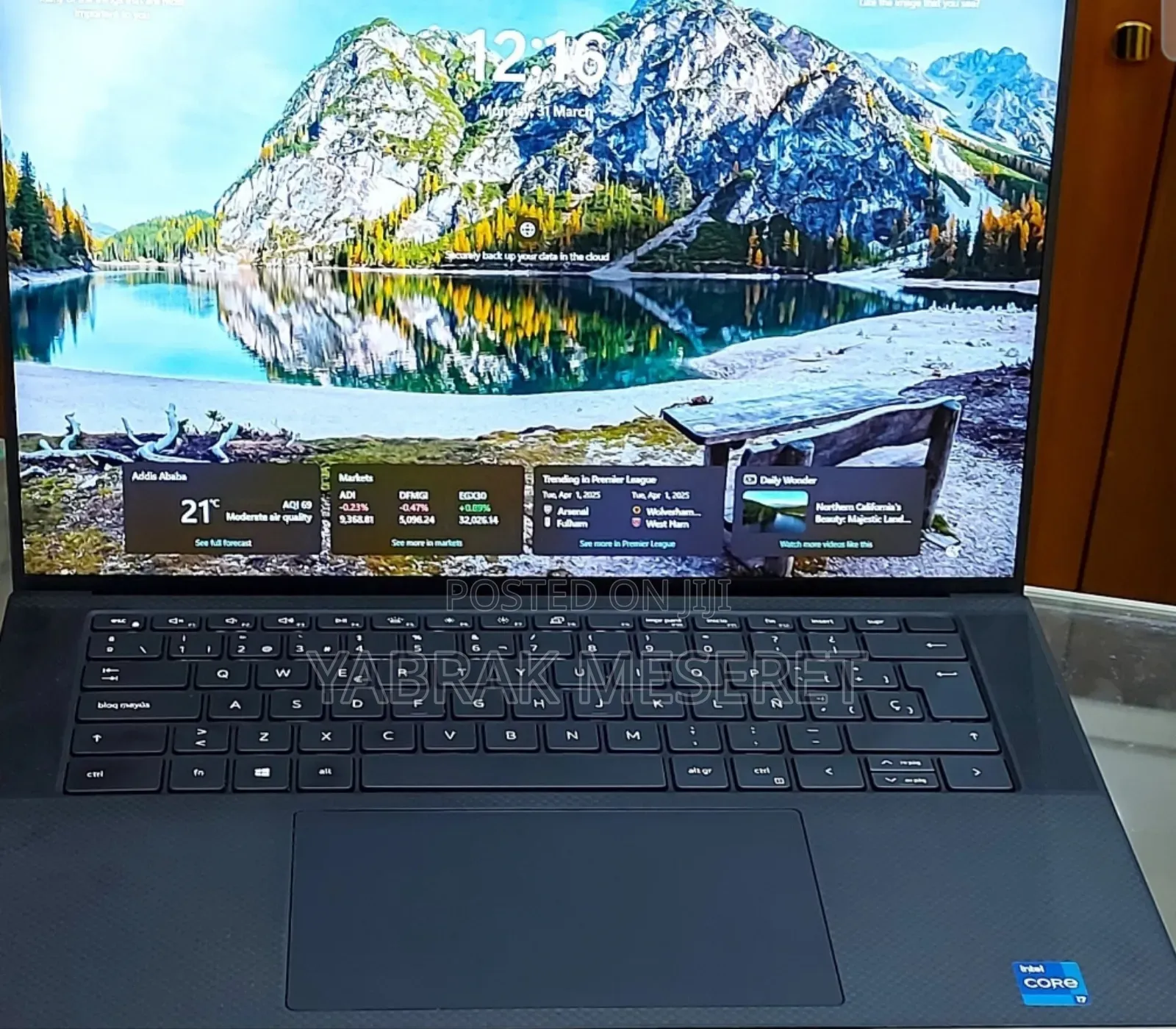 New Laptop Dell XPS 15 9510 16GB Intel Core I7 SSD 512GB