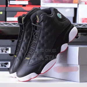 Air Jordan 13retro "Play-Off" Black Red High Shoes for Men's