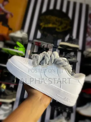 Nike Air Force Big Beige Lace High Master Quality Shoes For