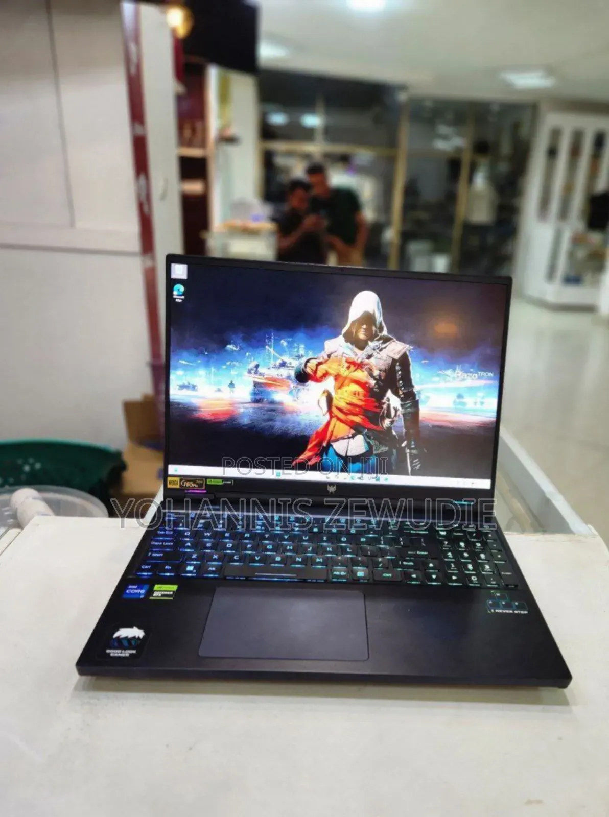New Laptop Acer Predator Helios 300 16GB Intel Core I7 SSD 1T