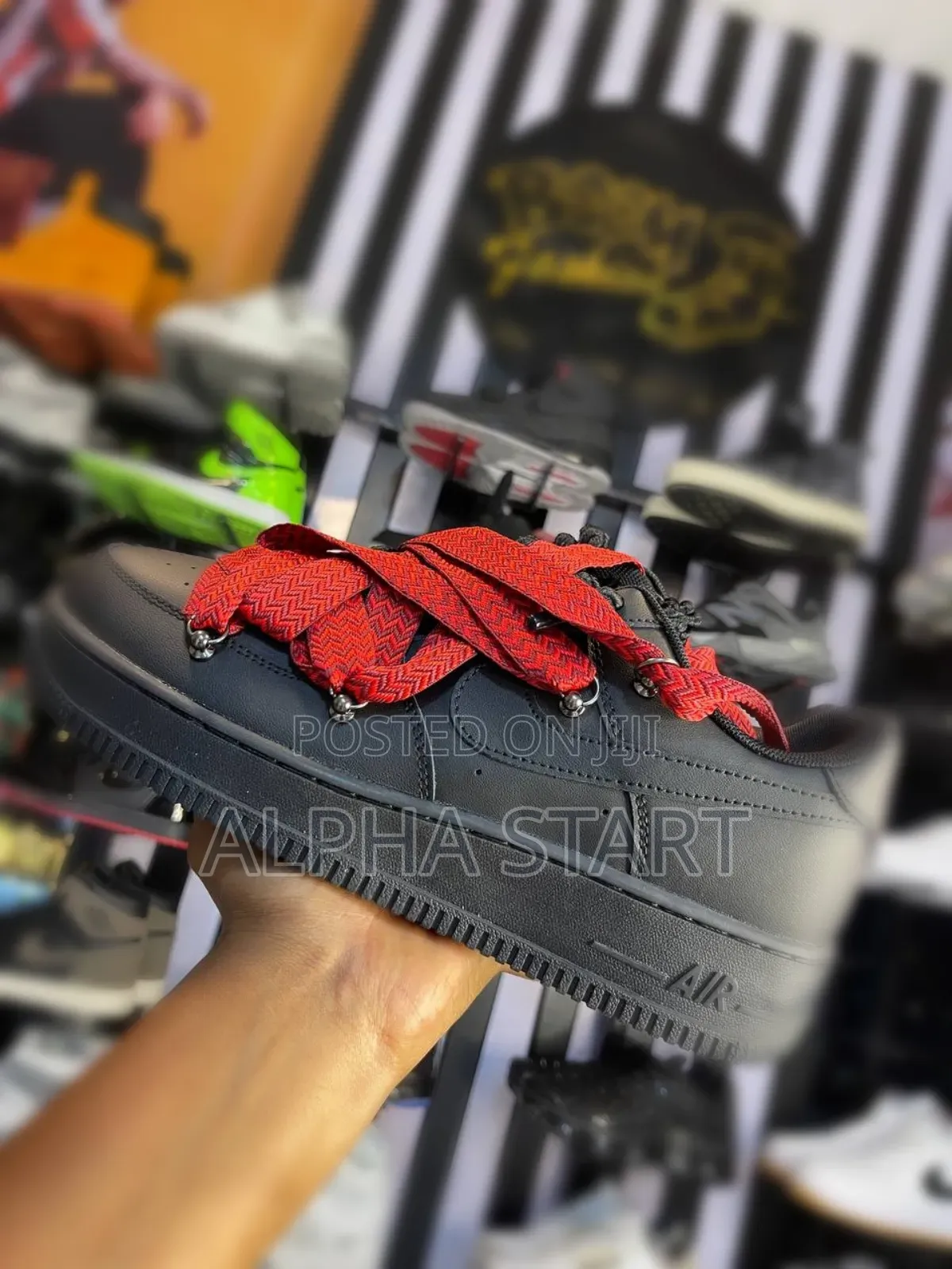 Nike Air Force High Liven Lace Custom High Master Quality