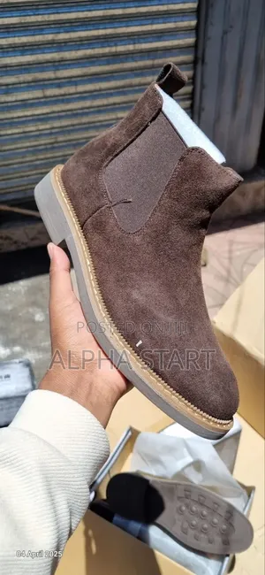 Photo - Chelse High Master Quality Lather Shoes for Adiss People