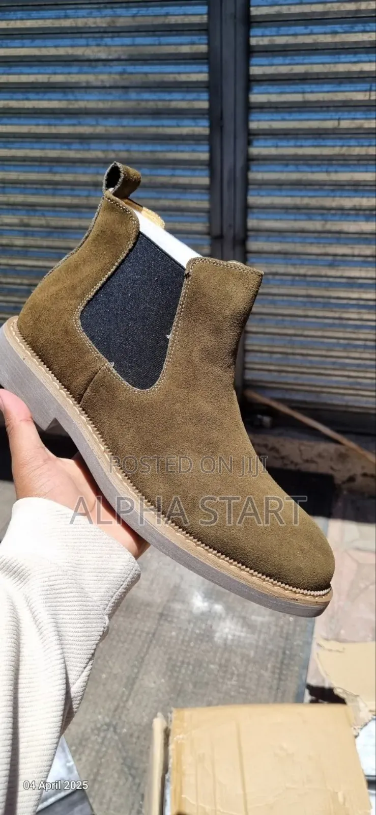 Chelse High Master Quality Lather Shoes for Adiss People