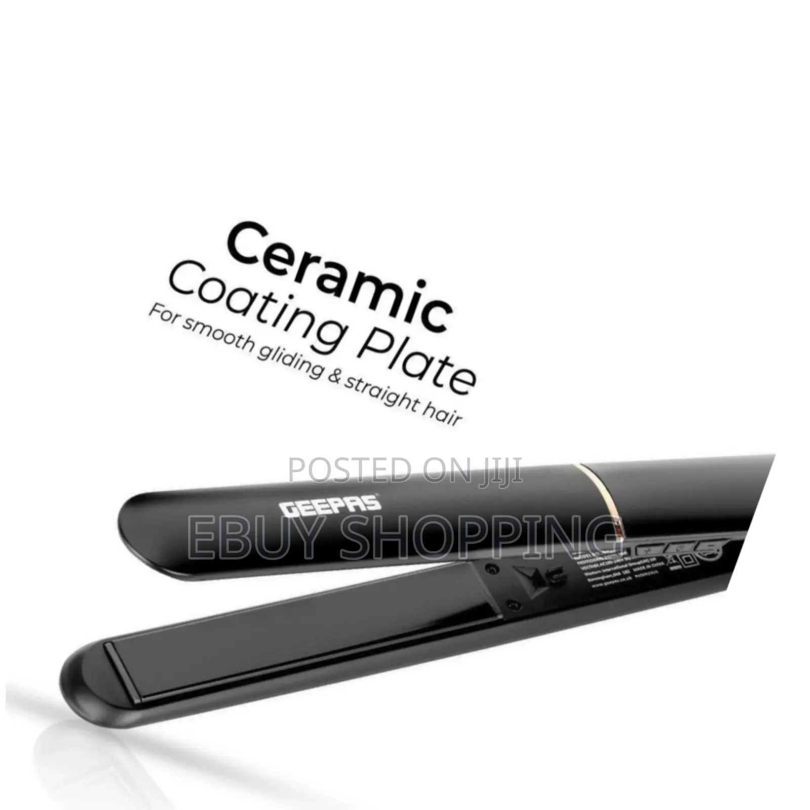 **Dual Voltage Hair Straightener – Worldwide Use (100-240v)*