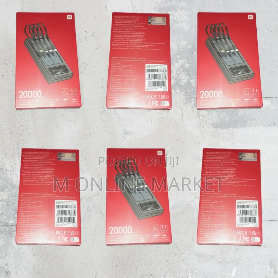 Stay Connected in Style: Mi 20000mah With Included Cable