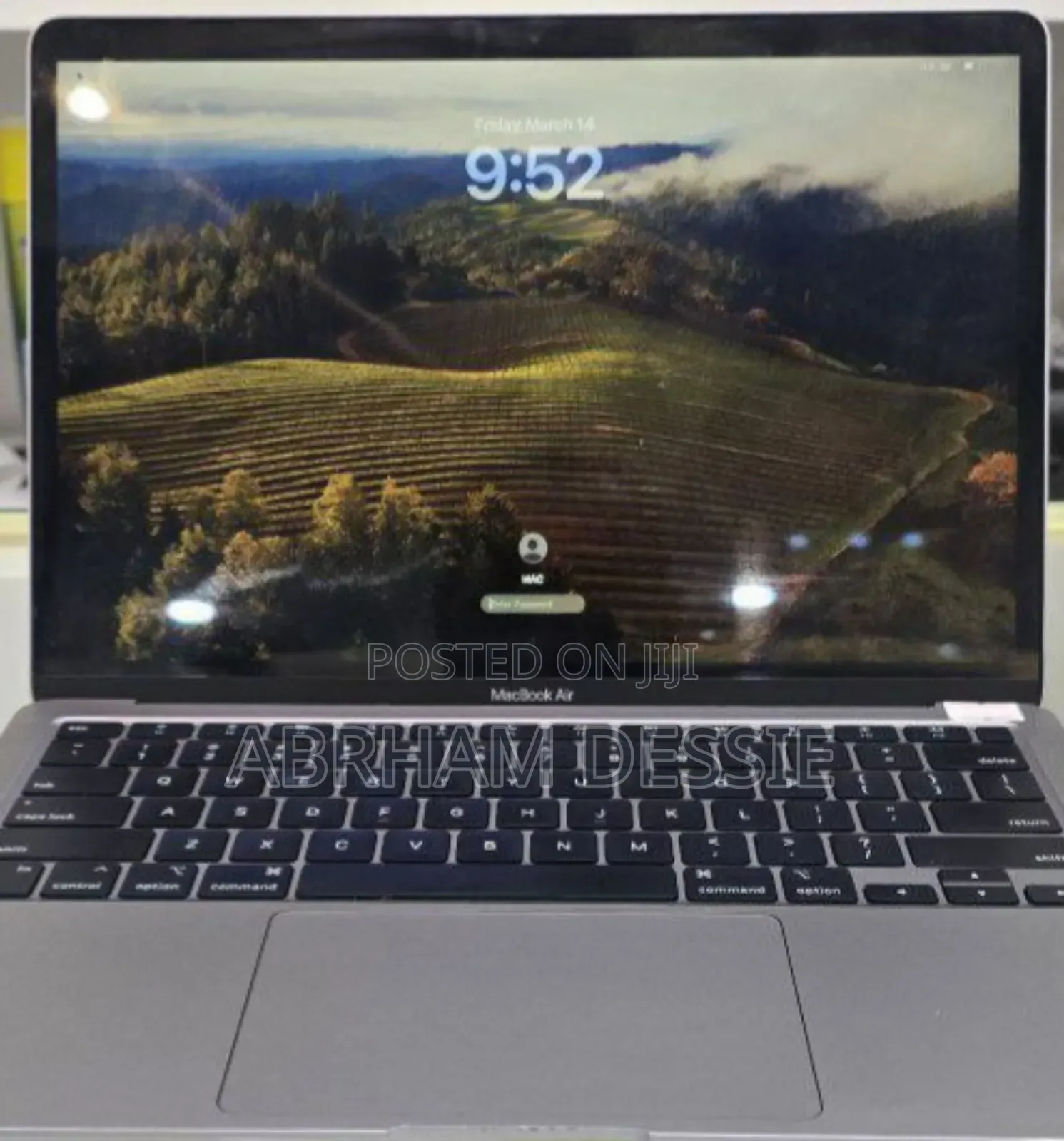 New Laptop Apple MacBook Air 2020 M1 8GB Apple M1 SSD 256GB