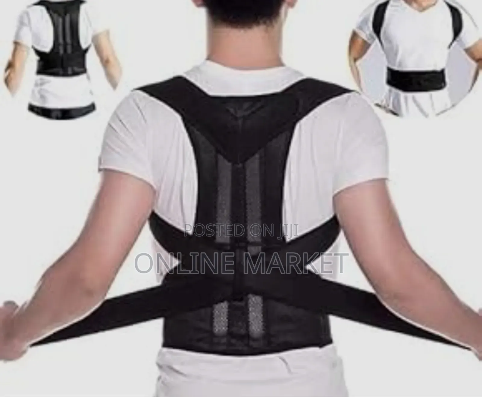 Posture Corector Belt/የጀርባ የአንገት የወገብ ጫና መቀነስ ለህመም መፍትሄ መስጠት