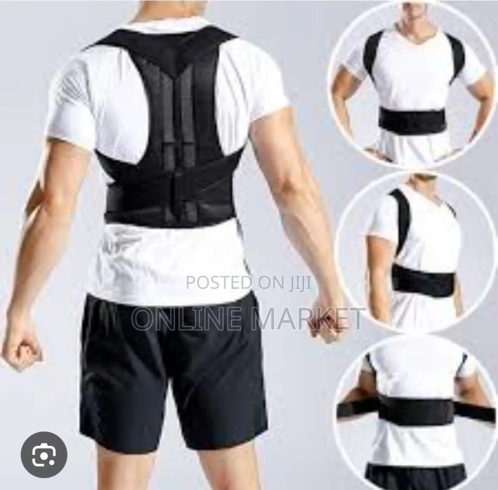 Posture Corector Belt/የጀርባ የአንገት የወገብ ጫና መቀነስ ለህመም መፍትሄ መስጠት