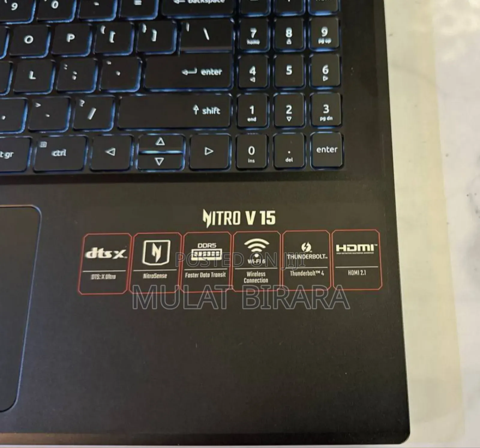 New Laptop Acer Nitro 17 16GB AMD Ryzen 7 SSD 1T