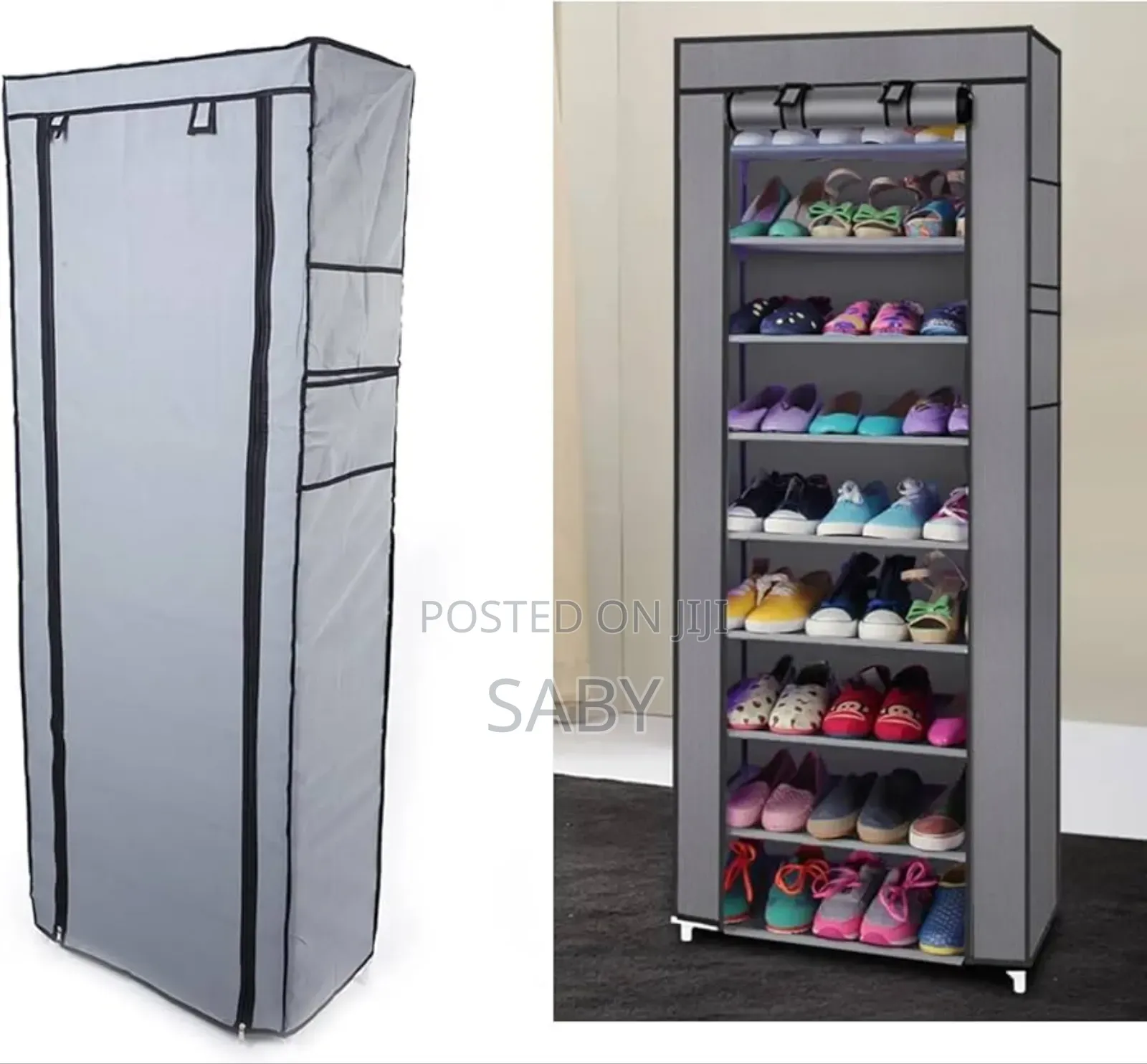 27 Pair(9 Layer) ጫማ መደርደሪያ
