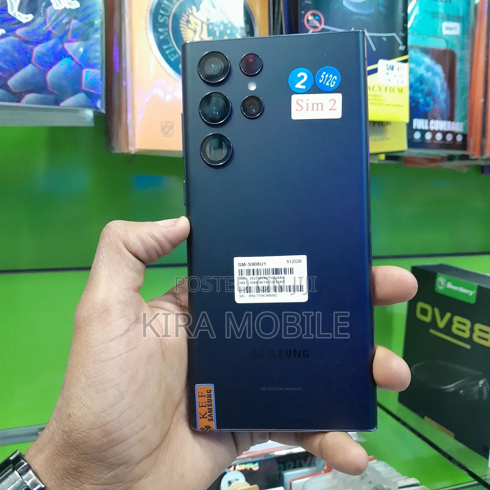 New Samsung Galaxy S22 Ultra 512 GB Black