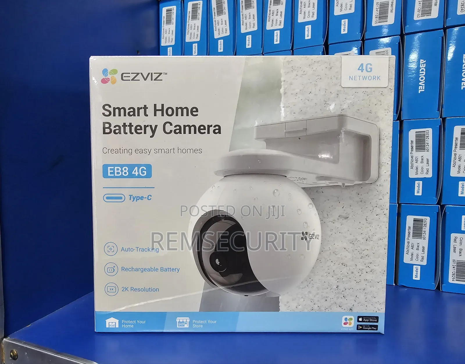 Brand New Ezviz Eb8 4g (Smart Home Battery Camera)