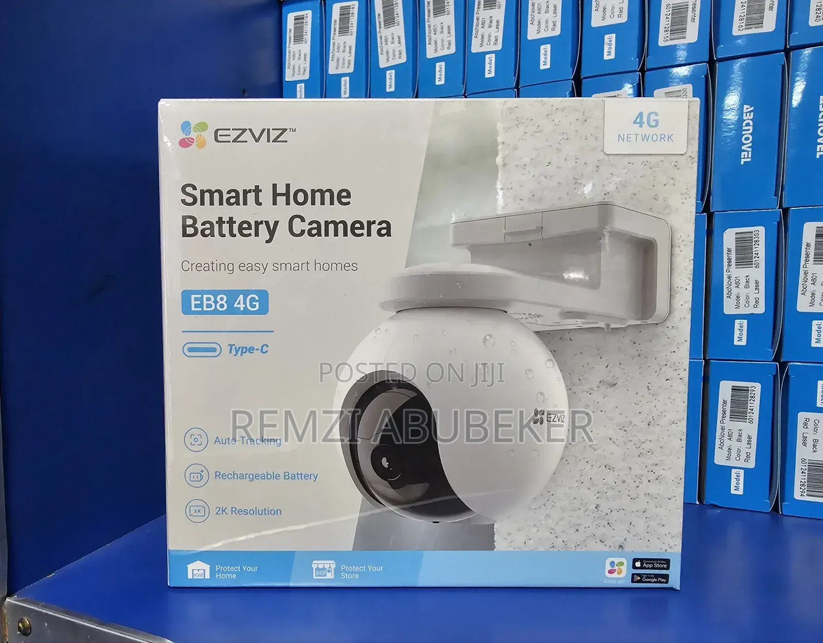 Brand New Ezviz Eb8 4g (Smart Home Battery Camera)