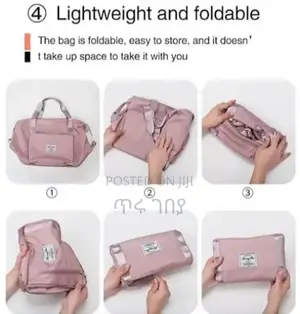 Foldable High Capacity Travel Bags