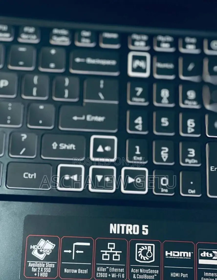 New Laptop Acer Nitro 5 8GB Intel Core I5 SSD 512GB