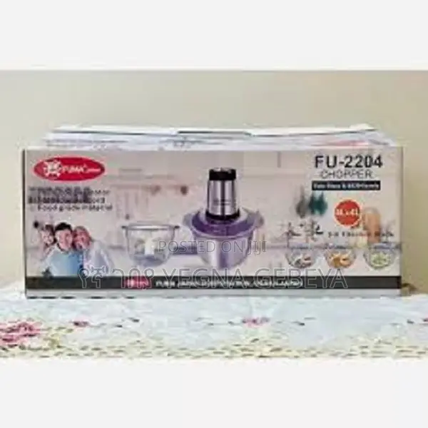 Fu-2204 Twin 4l Bowl Chopper