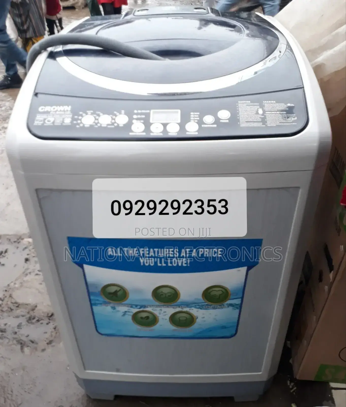 Crown Automatic Washineg Machine 12kg