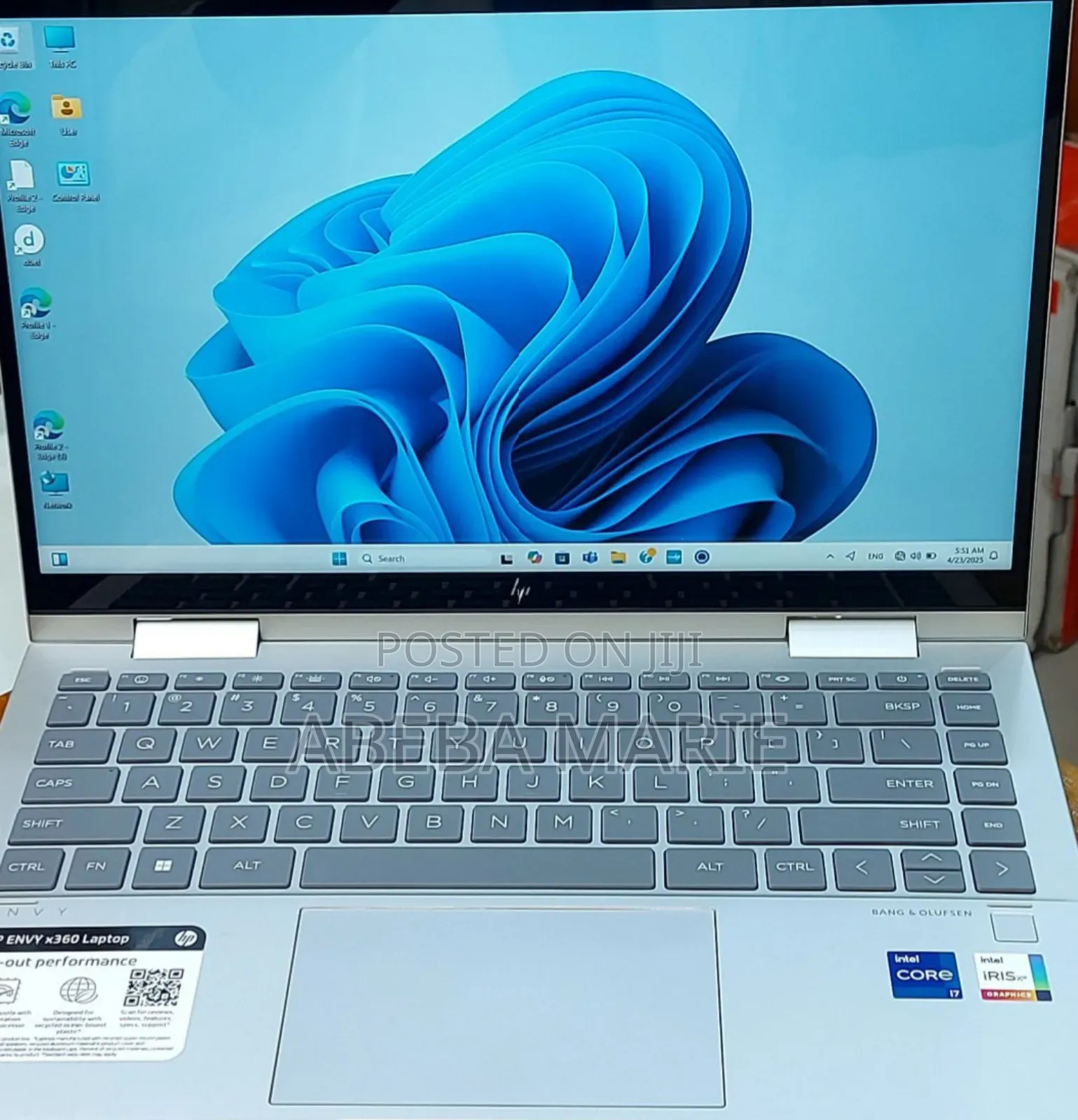 New Laptop HP Envy X360 16GB Intel Core I7 SSD 1T