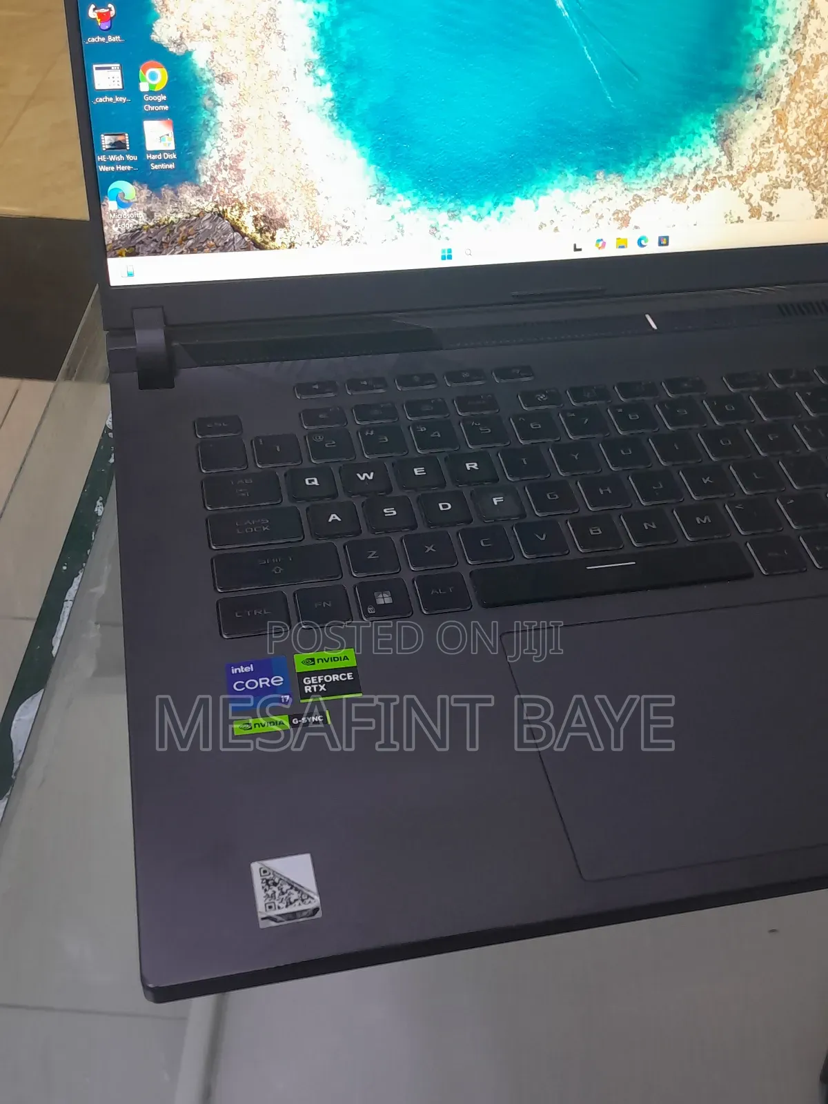 New Laptop Asus ROG Strix G16 G614 16GB Intel Core I7 SSD 1T
