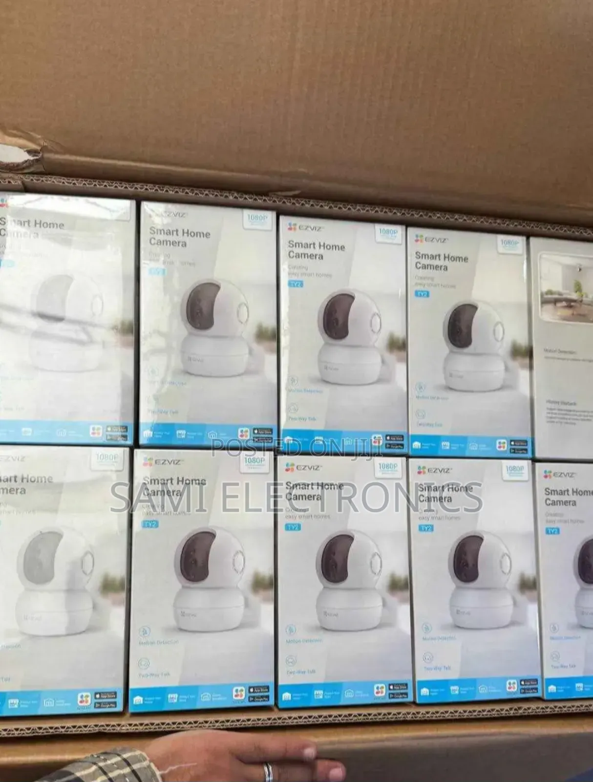 Security Camera Ezviz Ty2 Smart Home Camera ሴኩሪቲ ካሜራ