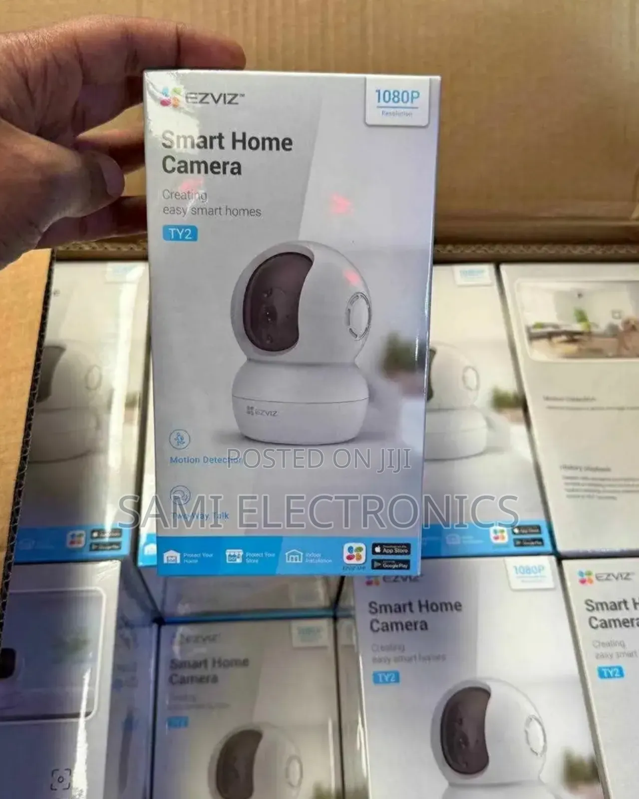 Security Camera Ezviz Ty2 Smart Home Camera ሴኩሪቲ ካሜራ