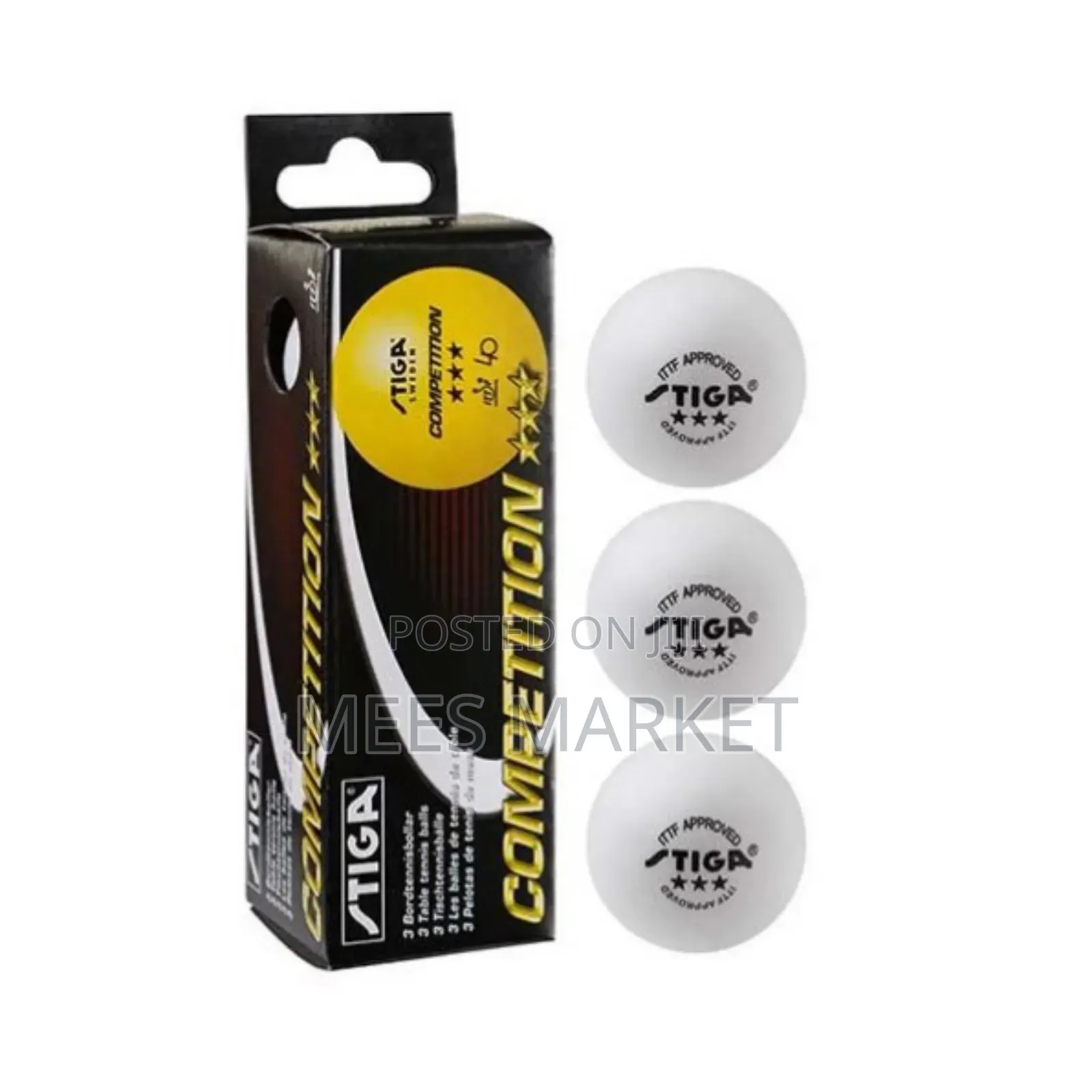 Stiga Competition Table Tennis Ball