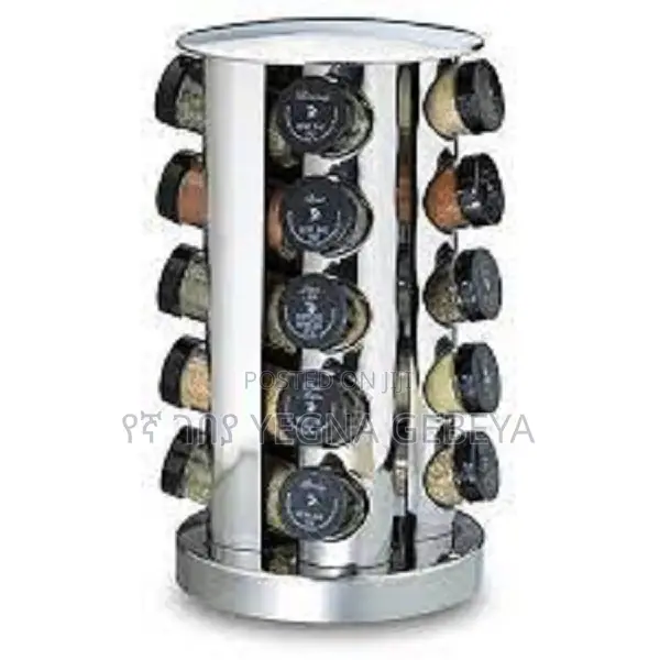 16pcs Stainless Steel Spice Rack